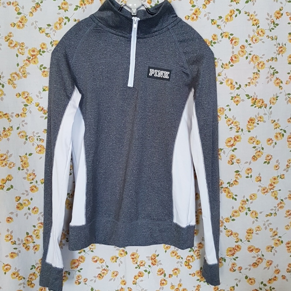 Victoria's Secret PINK Half Zip Sweater Pullover